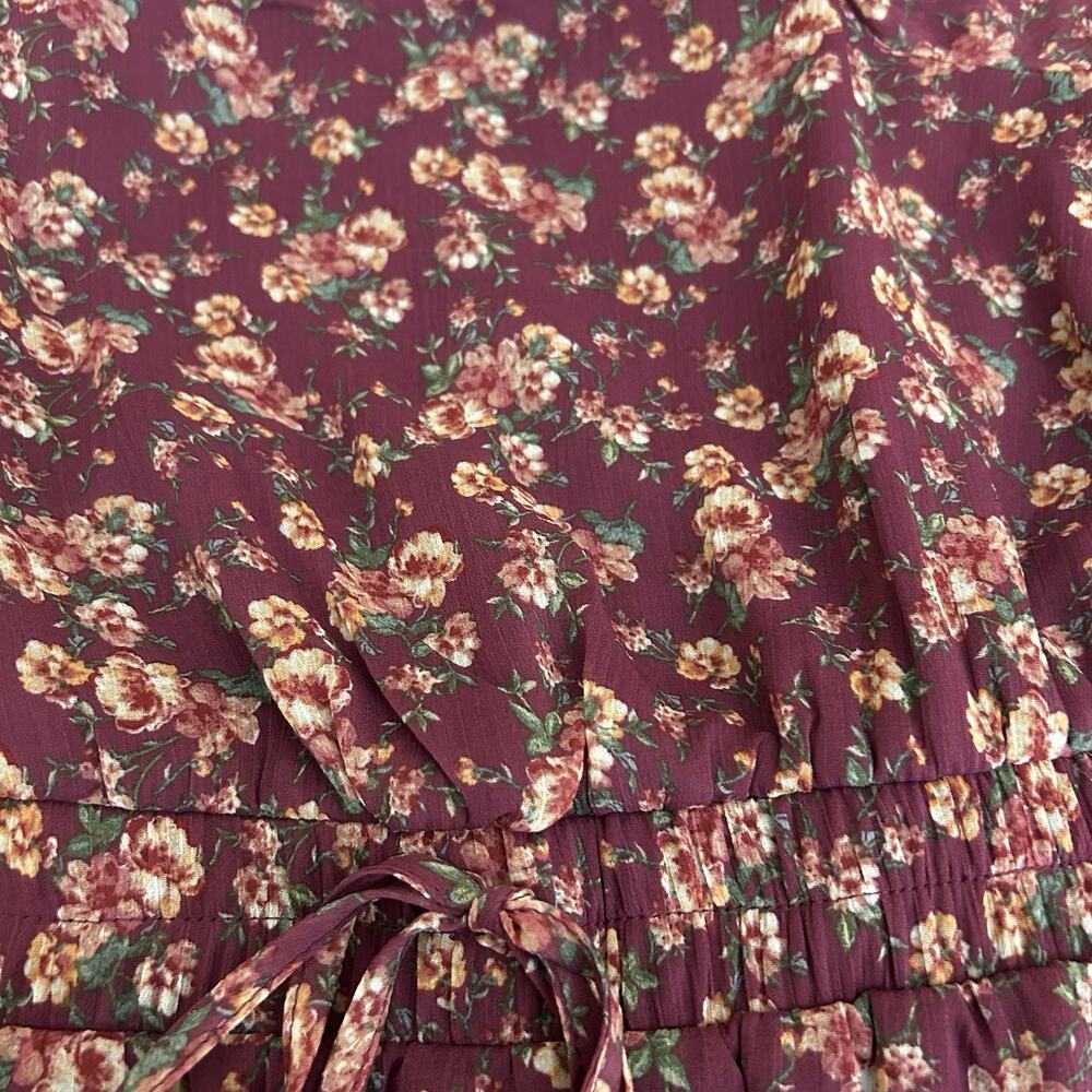 Trixxi Purple Floral Midi Dress - Picture 8 of 16